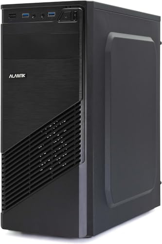 Ordenador de sobremesa de escritorio con procesador Intel Core i5 650 hasta 3,46 GHz, gráfico de juegos de oficina Work Windows 10 Professional original Similtek (RAM 8 GB SSD 240 GB)