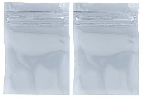 Rebower Anti Static Bags ESD Shielding Bags Resealable, [for Electronic Device GPU Hard Drive SSD HDD Motherboard] - 2.5x3.5inch/25pcs