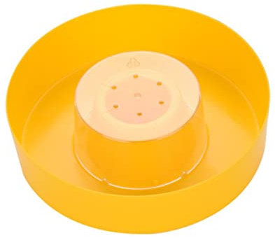 Milisten 2stücke Runde Bienenfuttertränken Praktischer Futterspender Für Bienen Robustem Einfach Zu Reinigen Installieren Für Imkerbedarf