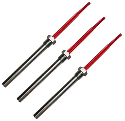 Calentador de Cartucho de inmersión SUS304 de 3 Piezas, 200 W/500 W, Rosca M14 for Calentador de Agua eléctrico de 36 V/48 V/60 V/72 V(48V 500w)