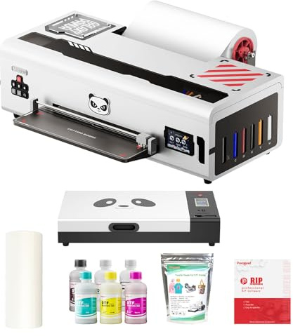 Procolored K13 Lite A3 stampante DTF bundle con forno per magliette e abbigliamento, macchina da stampa tessile 33cm con circolazione inchiostro bianco e protezione a infrarossi bianco