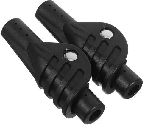Outanaya 2 Stück Zeltfaltgelenk 8,5mm Stützstangengelenk aus Nylon UV Beständig Stoßfest für Camping Outdoor Zeltzubehör Selbstgemacht Verbindung