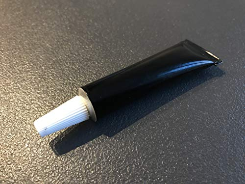 Montagekleber Kleber adhesive glue für Heckwischerabdeckung Echtglas schwarz Spezial Kleber 4-6 gramm