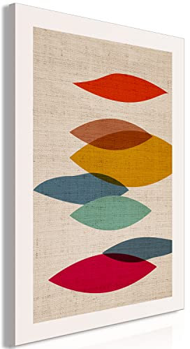 murando Cuadro Acústico Abstracto 80x120 cm espuma acústica absorbe el sonido aislamiento lienzo de 1 pieza Impresión Artística Decoración de Pared Naturaleza Pradera Campo a-A-10011-b-a