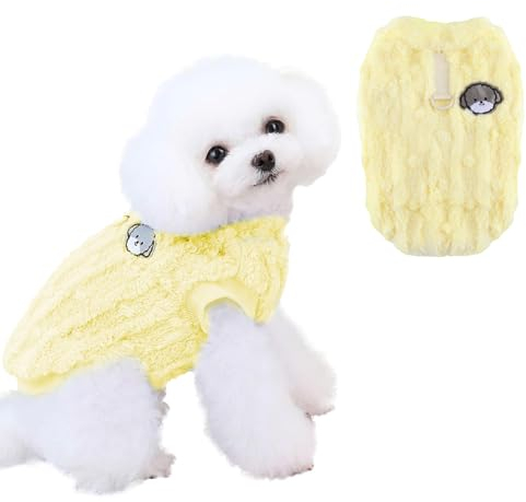 Hundepullover, ACTOYS Hundepullover Kleine Hunde, Hundepullover Mittelgroße Hunde, Winter Warmer Hunde Pullover, Katzenpullover, Hund Kleidung für Kleine Mittelgroße Hunde und Katzen
