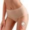 Prontiaduscire Slip per Ciclo Mestruale Donna Cotone - Mutande Assorbenti Mestruali - Lavabili - 031R1 Beige XL