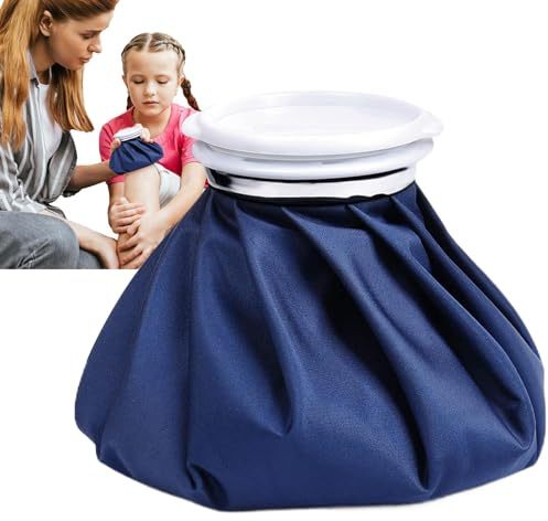 Acunny Bolsas de hielo para rodillas, bolsas de hielo para lesiones, bolsas de hielo impermeables para dolores de cabeza, bolsas de hielo para el calor y el frío, ligeras, portátiles, prueba de