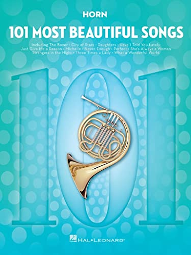 101 Most Beautiful Songs: For Horn (101 Songs)