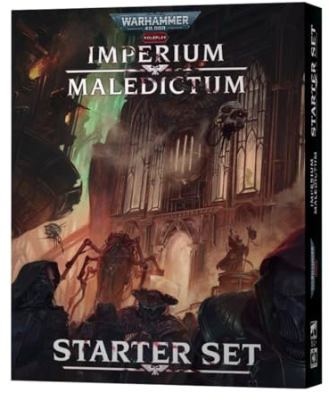 Cubicle Seven | Warhammer 40,000- Imperium Maledictum Starter Set | Roleplaying Game | Ages 14+ | 2+ Players, Teal