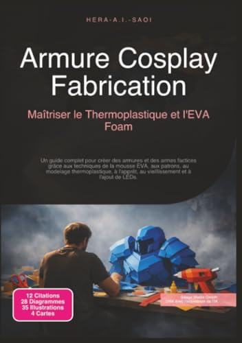 Armure Cosplay Fabrication: Maîtriser le Thermoplastique et l'EVA Foam