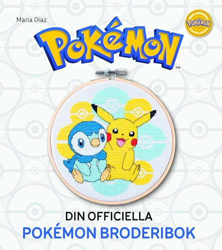 Din officiella Pokemon-broderibok : brodera med korsstygn