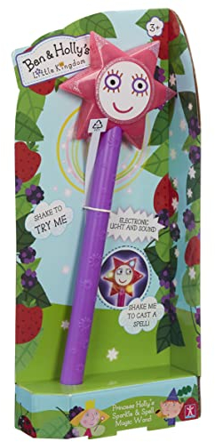Ben & Holly Sparkle & Spell Wand with sounds & speech, ben & holly's little kingdom, interactive toy, imaginative play