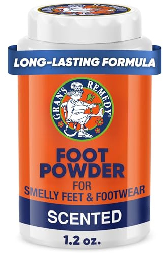 Gran's Remedy Citrus Scented Foot Powder and Shoe Deodorizer - Shaker