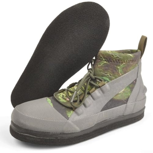 Besttoolifes Scarpe da uomo e da donna, antiscivolo, con suola in feltro, leggere, anfibie, scarpe da pesca all'aperto per rocce bagnate, (40-41))