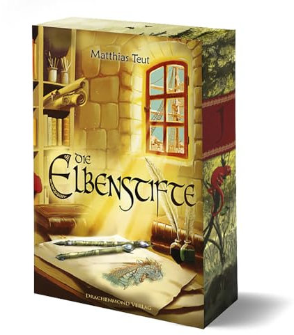 Die Elbenstifte - Ein Roman aus der Welt von Erellgorh: Coming of Age im High Fantasy Setting – feinsinnig, bildgewaltig und episch I mit Farbschnitt-Garantie