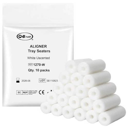 20 st Chewie för invisalign-justerare, justeringsbricksäten för osynliga hängslen, tandjusterarbrickor säte tuggewie, ortodontiska justerare, tandhackare doftande smak, paket med 2 (doftfria)