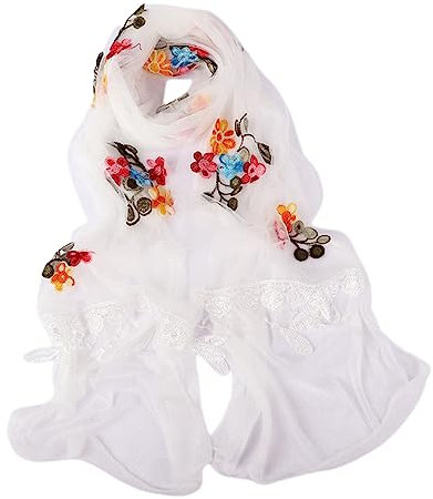 MAIRY Stola Damen Warm Bunt Coole Geschenkideen für Frauen Schal Damen Dünn Halstücher Damen Schals Tuch Damen Halstuch uni Schal einfarbig Sommerschal Sommer Halstuch DE165032