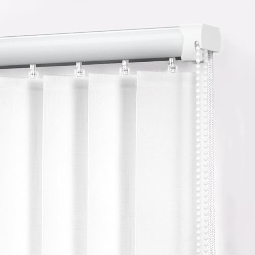 XINGWANGG Cortina de Listones Verticales,Persianas Verticales Blackout,Cortina Lamas Verticales para Ventanas,Protector Solar,Colores y Tamaños Personalizables,Ancho x Alto (160cm x 160cm)