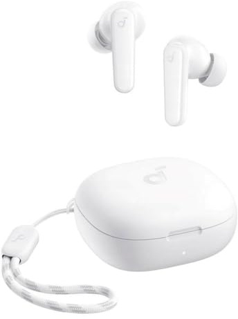 Soundcore Bluetooth Headphones with Microphone R50i White