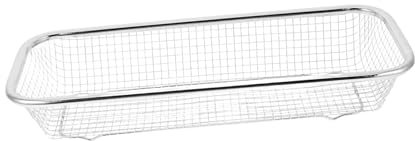 PAMINGONO Luftfritteusenkorb für den Ofen Gemüsefach aus Edelstahl Grillkorb Outdoor-Grillpfanne Kochzubehör