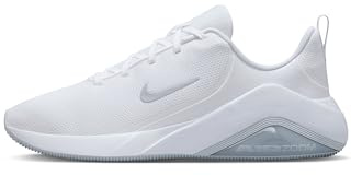 Nike Women's Bella 7 Training/Workout Shoes, White/Pure Platinum-White, 7