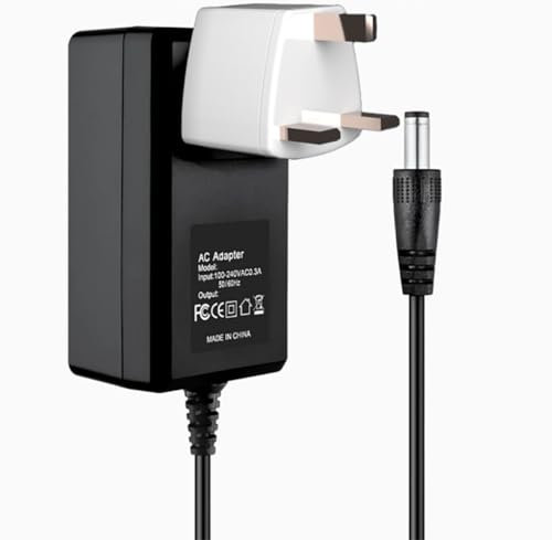 Sullroy Global 12V AC/DC Adapter for Philips DS7650 DS7650/37 DS7650/10 DS 7650 Fidelio Docking Dock Speaker Internet Radio 12VDC Power Supply Cord Cable PS Charger Mains PSU
