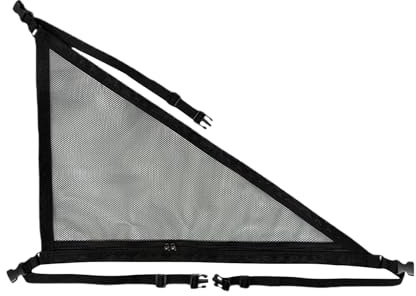 Yianyal Rete cargo da soffitto per camion, organizer triangolare per carichi pesanti, salvaspazio, multifunzione, accessori interni per auto, camion e