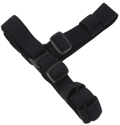 NOLITOY Correa Elástica de Nylon para Linterna Frontal Ajuste Seguro, Adecuado para Actividades Nocturnas y Ciclismo al Aire Libre