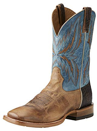 ARIAT Mens Arena Rebound Western Boot Dusted Wheat/Heritage Blue 10