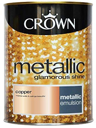 Crown Retail Metallics Copper 1.25 L
