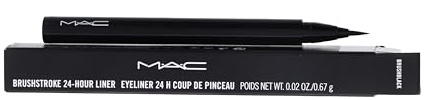 Mac Brushstroke Liner - Brushblack - 0.67g