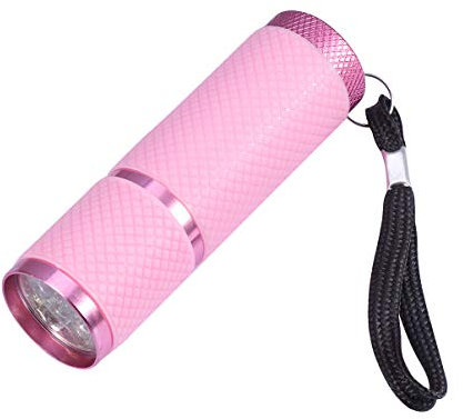 Beaupretty 9 Mini Torcia a Led Torcia Elettrica Portatile Per Rilevazione Denaro Torce a Led Uv Blacklight Uv Blacklight Rilevamento Delle Banconote Luce Nera