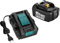 Energup Batterie de Rechange 18V 5,0 Ah + Chargeur pour Makita Batterie 18V BL1850 BL1840 BL1830 BL1820 BL1815 et Chargeur DC18RA DC18RC DC18RD