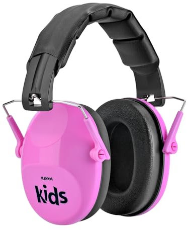 KAYNN 032 - Protección auditiva para niños para ruido - Auriculares con cancelación de ruido SNR de 28dB para conciertos, fuegos artificiales