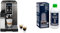De'Longhi Dinamica Plus ECAM380.95.TB, Kaffeevollautomat mit LatteCrema Milchsystem, One-Touch-Cappuccino, mit 24 Rezepten, 3,5-Zoll TFT-Farbdisplay, 1450W, Titan/Schwarz mit DLSC 500 Entkalker