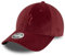 New Era MLB New York Yankees Fancap Cap Frau Mädchen Velours samtig verstellbar Kappe Baseball weinrot - One-Size