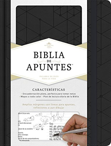 Biblia De Apuntes: Reina-Valera 1960, Negro símil piel / Black LeatherTouch