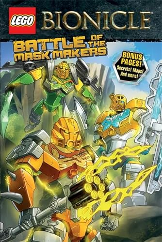 Battle of the Mask Makers: Graphic Novel Book 2 (LEGO Bionicle)