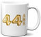 DECOHO - Mug Joyeux Anniversaire · Ballons Dorés · Personnalisé avec Prénom et Âge - 33 cl, Céramique - Imprimé en France - Blanc