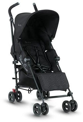 Silver Cross - Zest Pushchair - Foldable Travel Stroller - Everyday Travel Stroller - Buggy - Newborns to 4 years - Space