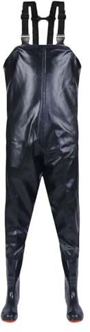 ARtray Wathose da uomo, impermeabili, traspiranti, abbigliamento da pesca, con bretelle, pantaloni da pesca, impermeabili, durevoli, per guadare, pesca a mosca, caccia, lavoro nel fango