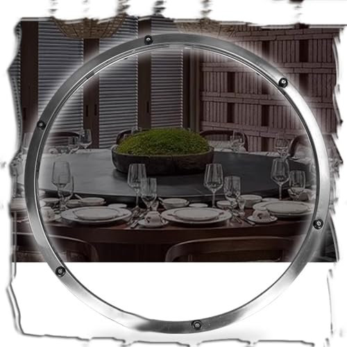 NILZA 50cm 60cm Lazy Susan Giradischi Cuscinetto in Acciaio Cuscinetto Girevole, Cuscinetti Giradischi Rotondo Hardware Base Giradischi, per Scultura TV Computer Monitor (Size : 70cm(28in))