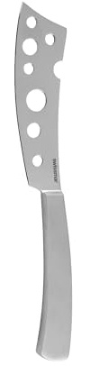 Swissmar Barcelona Semi-Soft Cheese Knife – 8.3 Stainless Steel Blade with Sand-Blasted Handle – Non-Stick Blade with Sharp Tip – Ideal for Gouda, Edam, Provolone & Colby – Elegant & Precise