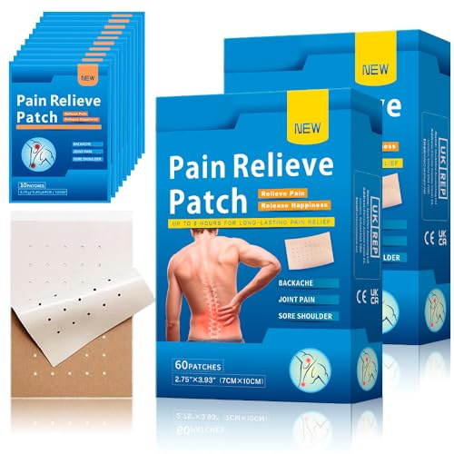 Mineup Parches Para Aliviar el Dolor de Ajenjo,120PCS Knee Pain Relief Patches, Knee Patches for Pain Relief,Parches de Calor Moxibustión para la rodilla la espalda el cuello la inflamación del hombro