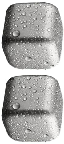 Prácticos cubitos de hielo para licor y cócteles, piedra de refrigeración de metal, control de temperatura, aptos para lavavajillas, enfriadores de piedra