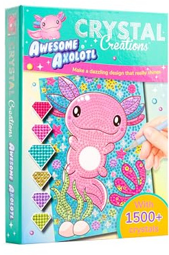 Crystal Creations Awesome Axolotl