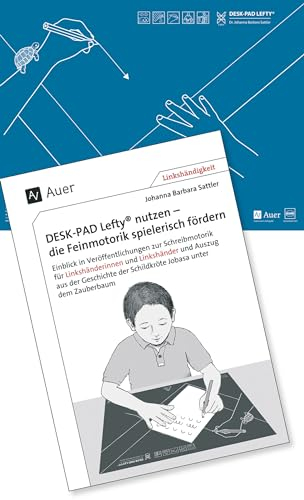 Schreibtisch-Auflage für Linkshänder DESK-PAD LEFTY®, mit Übungsheft: Desk-Pad Lefty, mit einem Begleitheft für Linkshänder (Alle Klassenstufen) (Linkshändigkeit)