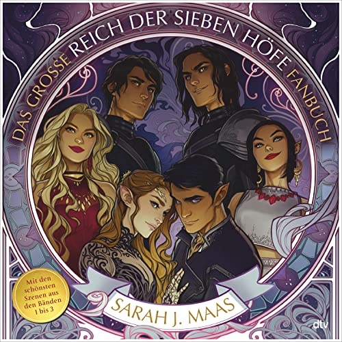 Das große Reich der Sieben Höfe-Fanbuch: Das offizielle Ausmalbuch zur Bestseller-Saga von Sarah J. Maas. Ein kreatives Malbuch mit Originalzitaten aus der beliebten Romantasy-Reihe