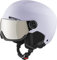 ALPINA ARBER Visor Q-LITE - Hochwertiger & Leichter Skihelm Mit Kontrastverstärkendem Visier Für Erwachsene, Lilac-matt, 54-58 cm