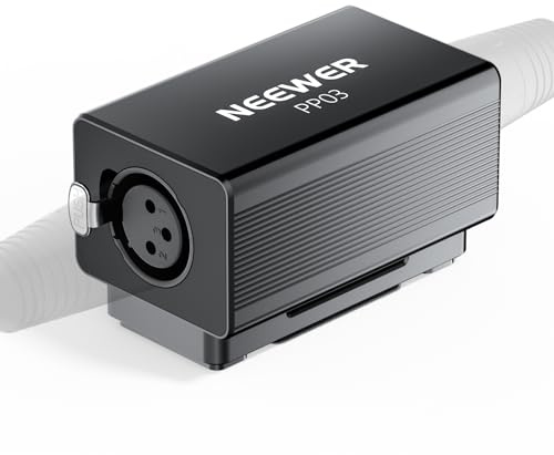 NEEWER Preamplificatore Microfono, Attivatore Mic XLR con Guadagno Ultra Pulito 25dB per Mics Dinamici e a Nastro, Compatibile con Shure SM7B SM57 SM58 per Live Conferenze Riprese Podcast Studio, PP03